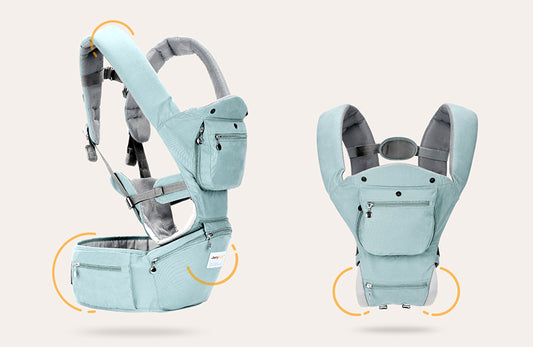 A More Comfortable Way to Travel with Your Baby -  Improved Baby Carriers - Baby Waist Stool